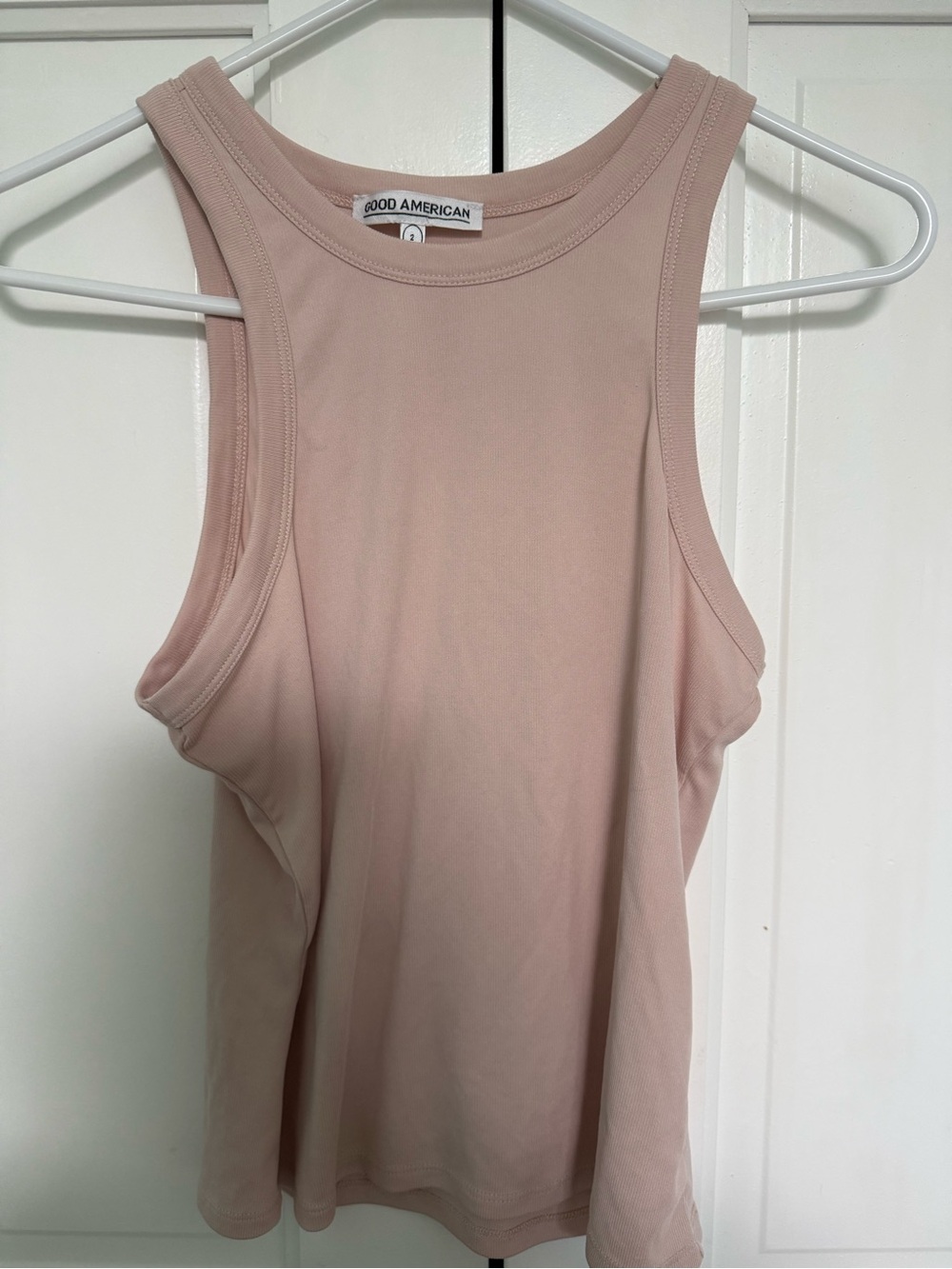 Good American Dusty Blush Tank Top